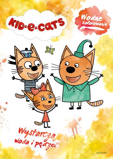 Wodne kolorowanie. Kot-o-ciaki