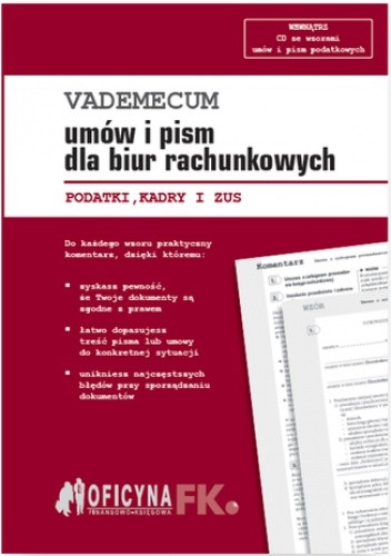 Vademecum umów i pism dla biur rachunkowych 2016