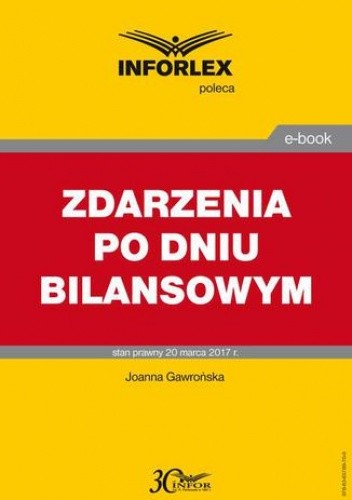 ZDARZENIA PO DNIU BILANSOWYM