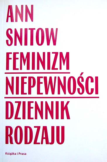 Feminizm niepewności. Dziennik rodzaju