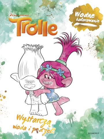 Trolle. Wodne kolorowanie