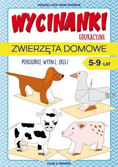 Zwierzęta domowe wycinanki edukacyjne