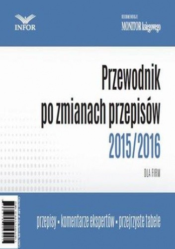Przewodnik po zmianach rzepisów 2015/2016 dla firm