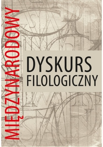 Międzynarodowy dyskurs filologiczny