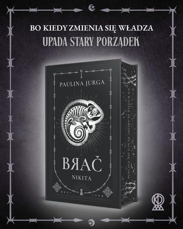 Okładka: Nikita. Brać (ilustrowane brzegi)