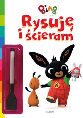 Akademia mądrego dziecka. Bing. Przygoda w parku. Rysuję i ścieram