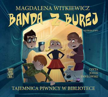 CD MP3 Tajemnica piwnicy w bibliotece. Banda z Burej