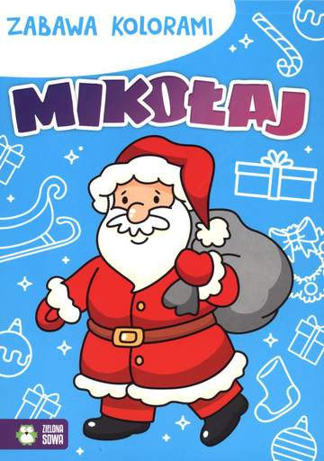 Mikołaj zabawa kolorami