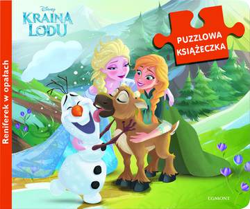 Reniferek w opałach Kraina Lodu puzzlowa książeczka