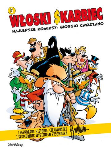 Włoski Skarbiec. Najlepsze komiksy. Giorgio Cavazzano. Kaczki. Tom 5