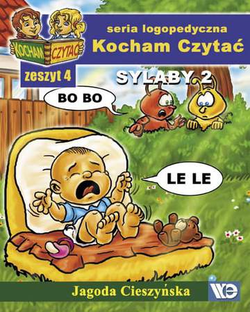 Kocham czytać Zeszyt 4 Sylaby 2  (B, L)