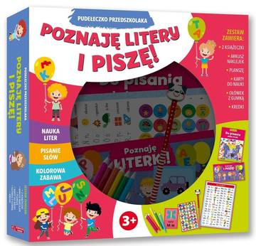 Pudełeczko przedszkolaka. Poznaję litery i piszę!