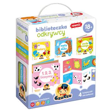 Biblioteczka odkrywcy +18 mies.