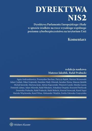 Okładka: Dyrektywa NIS2. Komentarz