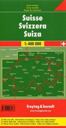 Szwajcaria mapa 1:400 000