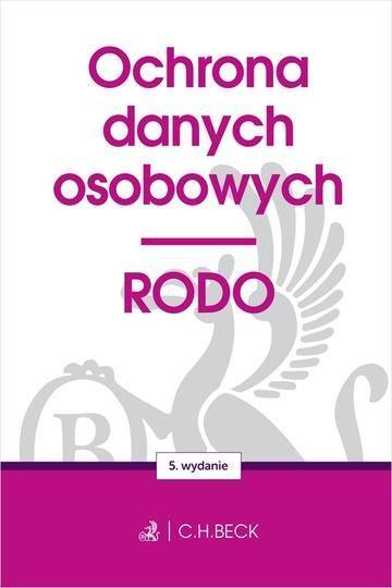 Okładka: Ochrona danych osobowych. RODO wyd. 5