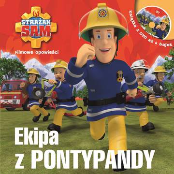 Ekipa z pontypandy Strażak Sam książka + dvd