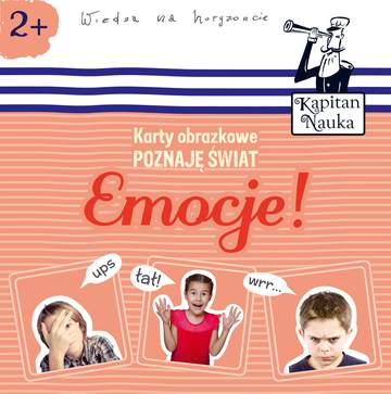 Emocje karty obrazkowe poznaję świat Kapitan Nauka