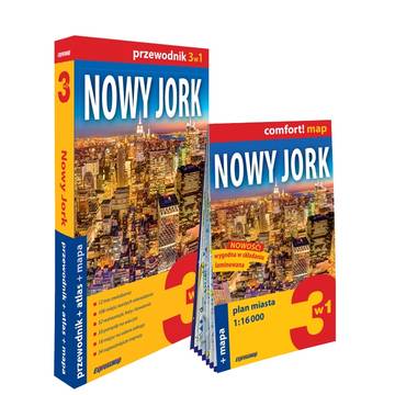 Nowy Jork zestaw przewodnikowy 3w1 2024