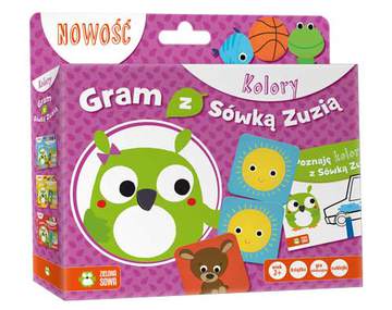 Kolory gram z sówką zuzią + gra