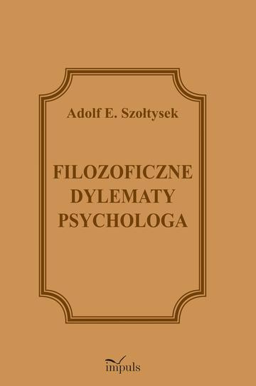 Filozoficzne dylematy psychologa