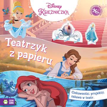 Księżniczki Disney teatrzyk z papieru