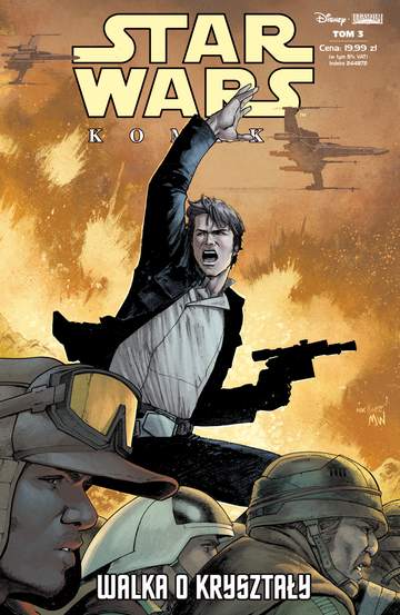 Walka o kryształy Star Wars komiks 3/2019