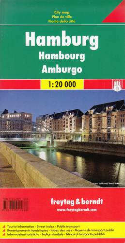 Hamburg mapa 1:20 000