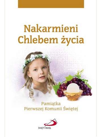 Nakarmieni chlebem życia dziewczynka