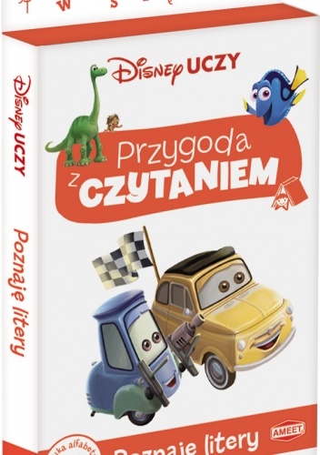 Disney Uczy. Przygoda z Czytaniem. Poznaję litery