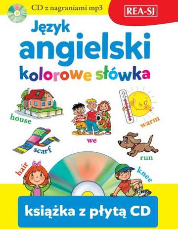 Język angielski kolorowe słówka + CD