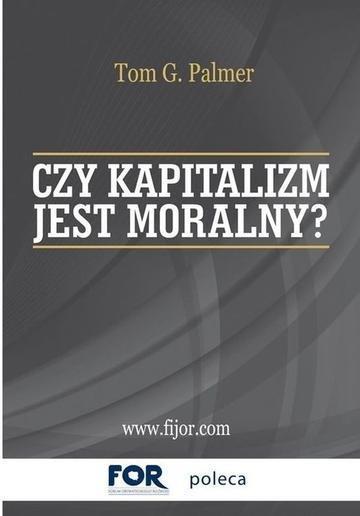 Okładka: Czy kapitalizm jest moralny?