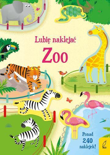 Okładka: Zoo. Lubię naklejać