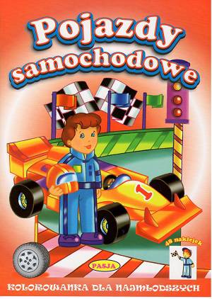 Pojazdy samochodowe kolorowanki dla najmłodszych