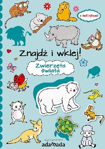 Znajdź i wklej. Zwierzęta świata