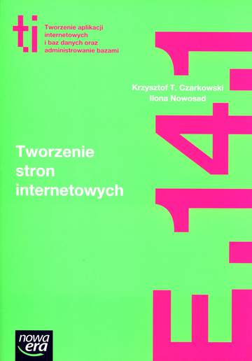 Tworzenie stron internetowych e. 14. 1