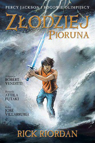 Złodziej pioruna Percy jackson i bogowie olimpijscy Tom 1 komiks