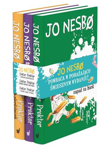 Pakiet Doktor Proktor i wielki napad na bank / Doktor Proktor i koniec świata być może / Doktor Proktor i proszek pierdzioszek