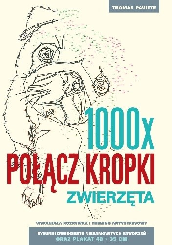 1000x połącz kropki. Zwierzęta
