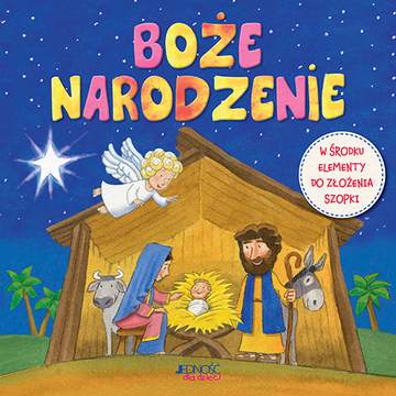 Boże narodzenie książka układanka