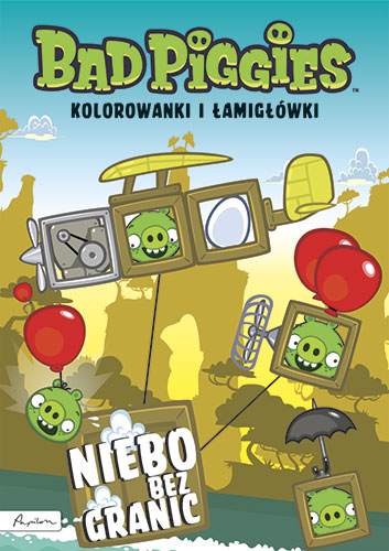 Niebo bez granic bad piggies kolorowanki i łamigłówki