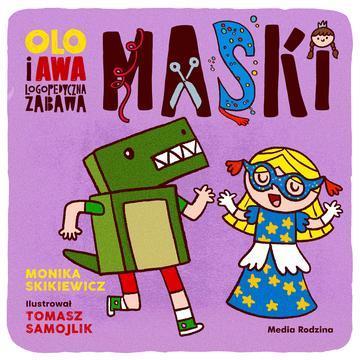 Maski. Olo i Awa Logopedyczna zabawa