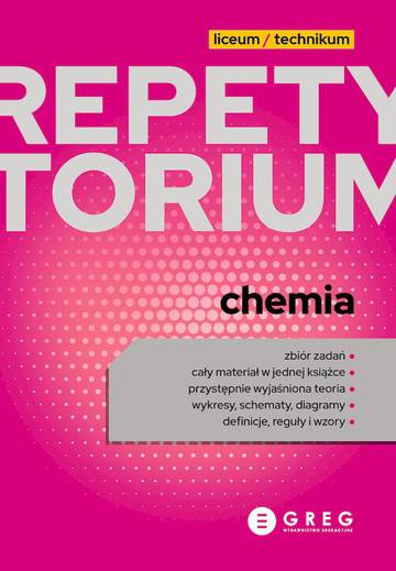 Chemia. Repetytorium liceum/technikum 2023