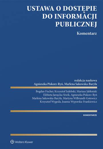 Ustawa o dostępie do informacji publicznej. Komentarz