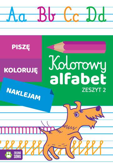 Kolorowy alfabet zeszyt 2