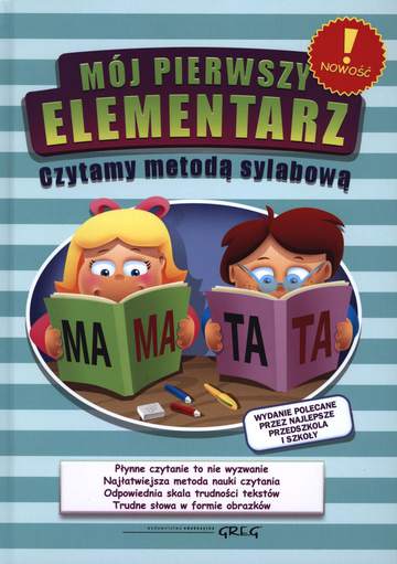 Mój pierwszy elementarz. Czytamy metodą sylabową wyd. 3
