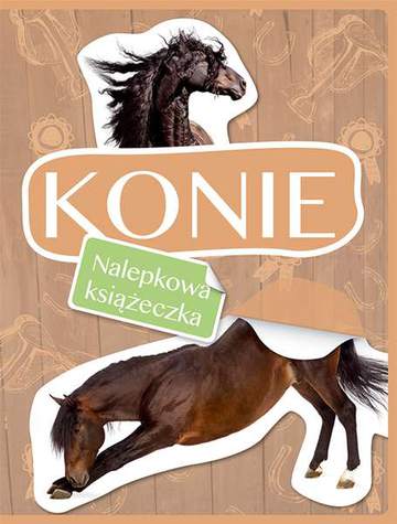 Konie nalepkowa książeczka