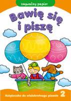 Zmywalny papier bawię się i piszę część 2