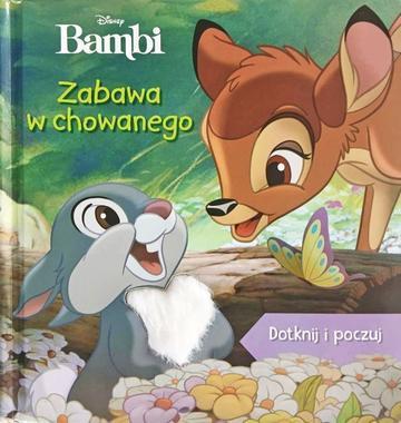 Bambi. Zabawa w chowanego. Disney. Dotknij i poczuj