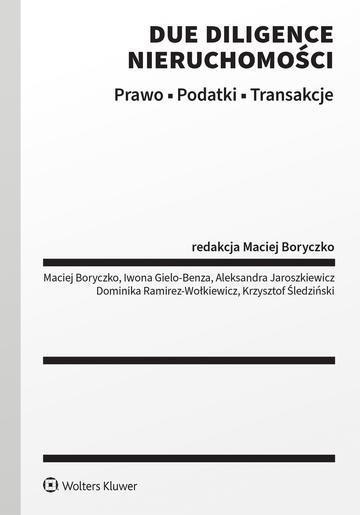 Okładka: Due diligence nieruchomości Prawo. Podatki. Transakcje